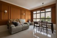 Eclectic Living Room at St. George's Towers