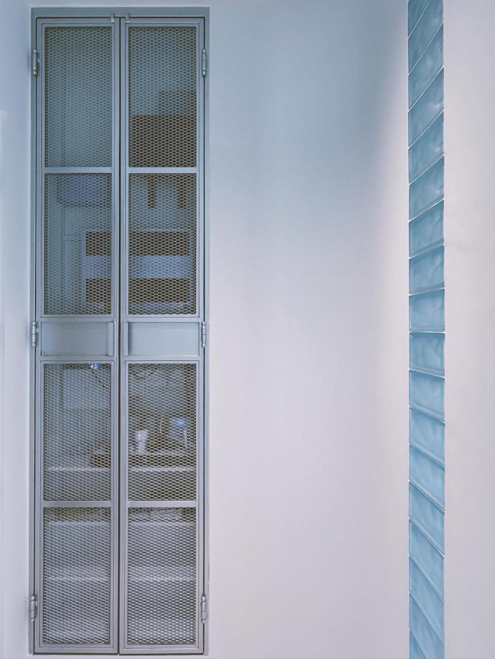 Industrial Entryway with Doors and Metal Doors