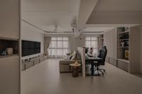 Modern Living Room at ParkView @ Bidadari