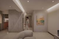 Modern Foyer at Hougang Olive