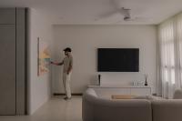 Modern Living Room at Hougang Olive