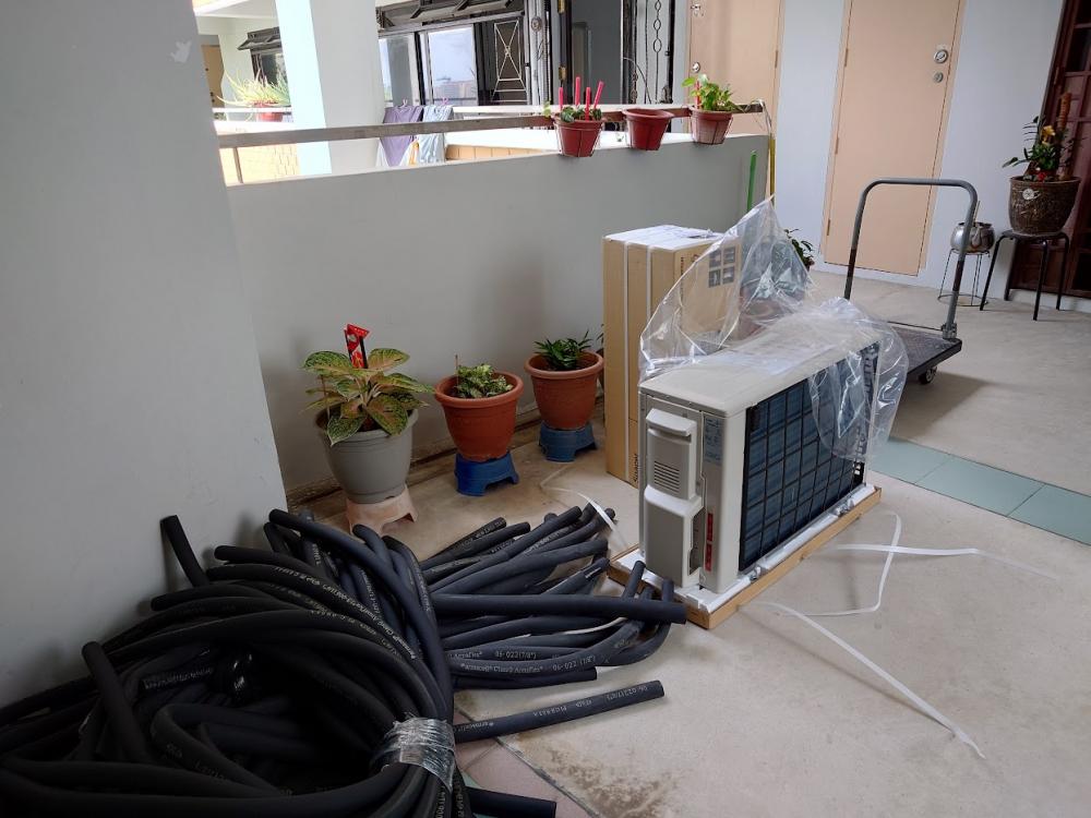 Asian Entryway with Mirror and Seating Bench