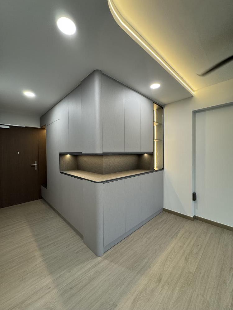 Modern Living Room with Settee and Cove Lighting