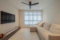Minimalist Living Room at The Quirky Home