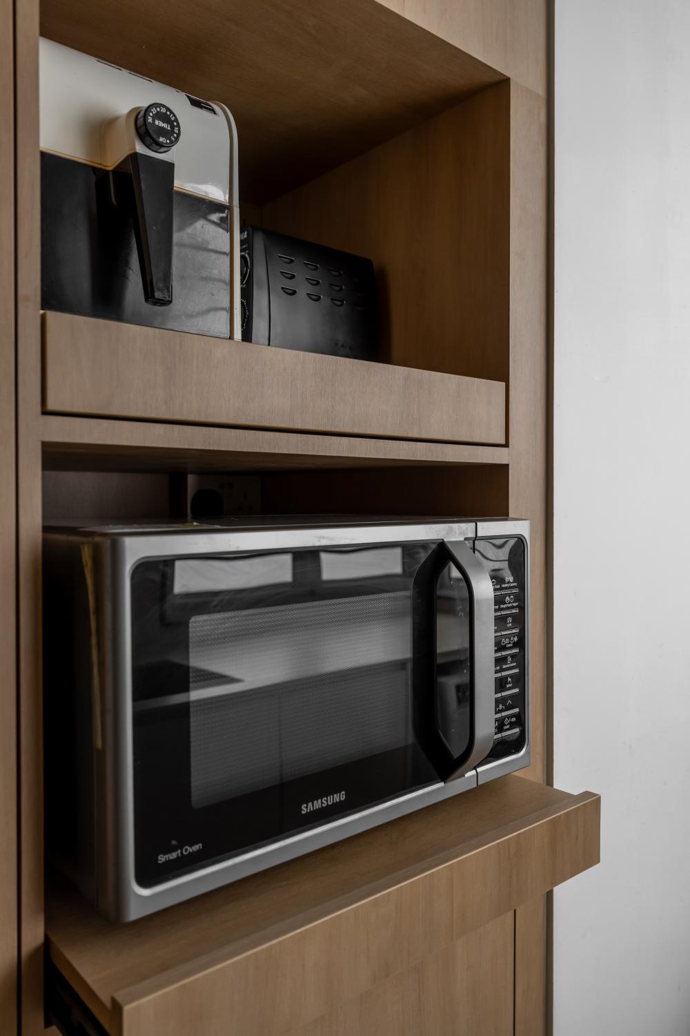 Scandinavian Kitchen with Kitchen Accessories and Kitchen Cabinets