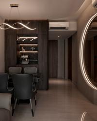 Modern Dining Room at North Gaia