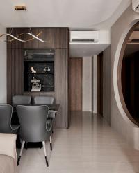 Modern Dining Room at North Gaia