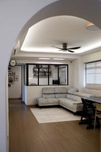 Contemporary Living Room at 64 Teban Garden