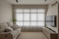 Minimalist Living Room at 441C Bukit Batok West Ave 8