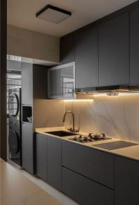 Contemporary Kitchen at 308 Punggol