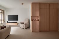 Scandinavian Living Room at 75B, CIRCUIT ROAD,