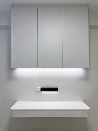 Modern Bedroom at Condo Renovation @ Yishun Sapphire