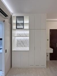 Modern Entryway at Condo Renovation @ Yishun Sapphire