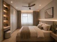 Scandinavian Bedroom at Bishan