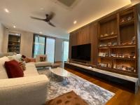 Contemporary Living Room at SEMI D INTERIOR DESIGN & RENOVATION @ SIGLAP