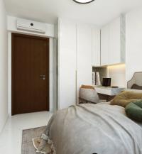 Contemporary Bedroom at DAKOTA BREEZE BTO @ 4R HDB