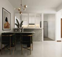 Contemporary Dining Room at DAKOTA BREEZE BTO @ 4R HDB