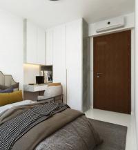 Contemporary Bedroom at DAKOTA BREEZE BTO @ 4R HDB