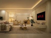 Modern Living Room at 609 Bukit Panjang @ RESALE 5R HDB