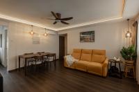 Scandinavian Living Room at Resale 4 Room HDB @ Delta Ave