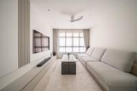 Contemporary Living Room at MacPherson Weave, Circuit road