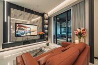 Modern Living Room at Marina One Residence