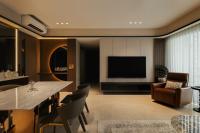 Contemporary Entryway at Contoured Serenity