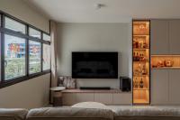 Contemporary Living Room at 276D Jurong west st 25