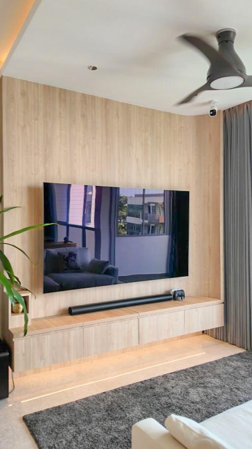 Modern Living Room with Sofa and Coffee Table
