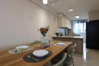 Minimalist Dining Room at Resale 4 Room HDB @Bishan