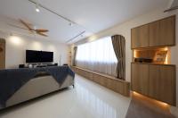 Minimalist Living Room at Resale 4 Room HDB @Bishan