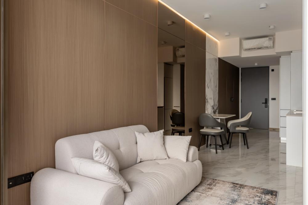 Modern Living Room with Sofa and 3 Seater Sofa