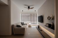Minimalist Living Room at 229B Tengah Drive