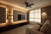 Modern Living Room at Macpherson Weave