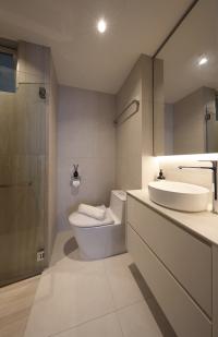 Modern Bathroom at Resale 3 Bedroom Condo @ Compassvale Bow