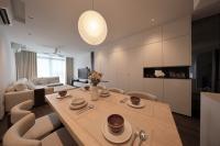 Modern Living Room at Resale 3 Bedroom Condo @ Compassvale Bow