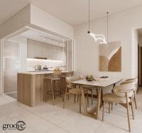 Minimalist Dining Room at 282B Sengkang