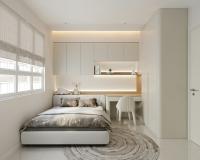 Contemporary Bedroom at 95A Circuit Rd