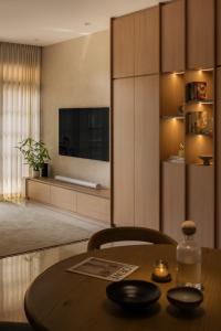Asian Living Room at Casafina
