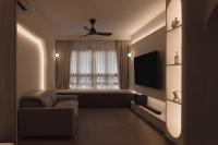 Modern Living Room at Tampines GreenJade