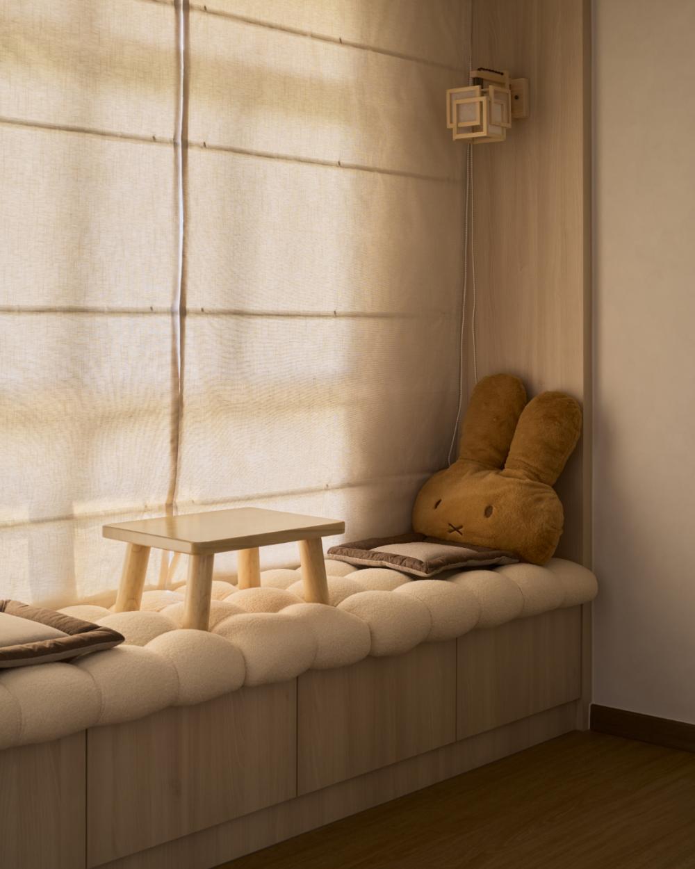 Scandinavian Living Room with Settee and Sofa
