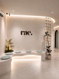 Minimalist Entryway at Rae Beauty Salon