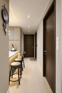 Modern Hallway at The Heron Bay