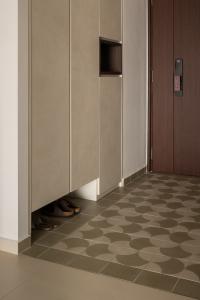 Contemporary Entryway at The Clearwater