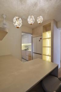 Minimalist Pantry at 4-room BTO cream
