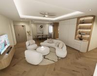 Contemporary New 4-Room HDB by Groove Interior Design