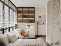 Modern Bedroom at Inflora Condo