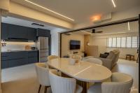 Minimalist Dining Room at Bain Street