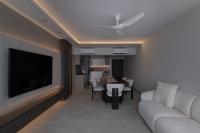 Contemporary Living Room at 5 Room HUDC @ Marine Vista