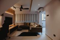 Scandinavian Living Room at Blk 449 Hougang Ave 10 (Maintionatte)